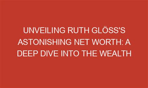  Counting the Profits: Unveiling Jessy Ruth's Wealth 