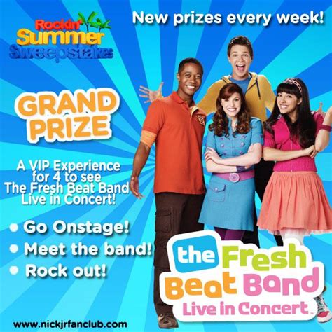  Enter contests and giveaways for a chance to meet your favorite musical group