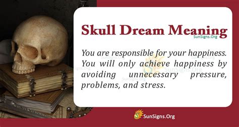  Exploring the Potential Forewarnings and Premonitions in Experiencing Dreams about a Skull 