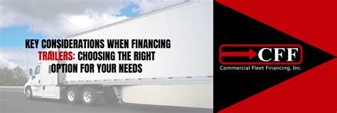  Financing Options for Buyers of Trailer Trucks 