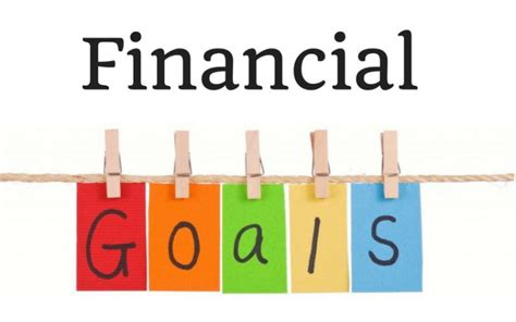  Setting Clear Financial Objectives