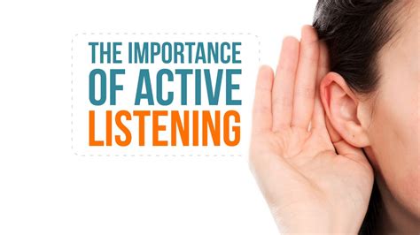  Significance of the Ear: Listening and Communication 