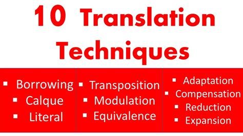  Strategies for Effective Translating Techniques
