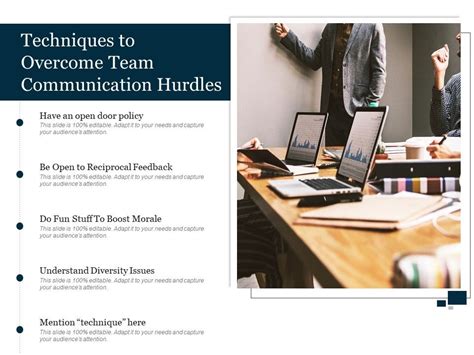  Techniques for Overcoming Communication Hurdles