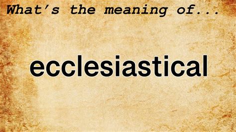  Understanding the Deeper Significance of Sitting in an Ecclesiastical Setting 