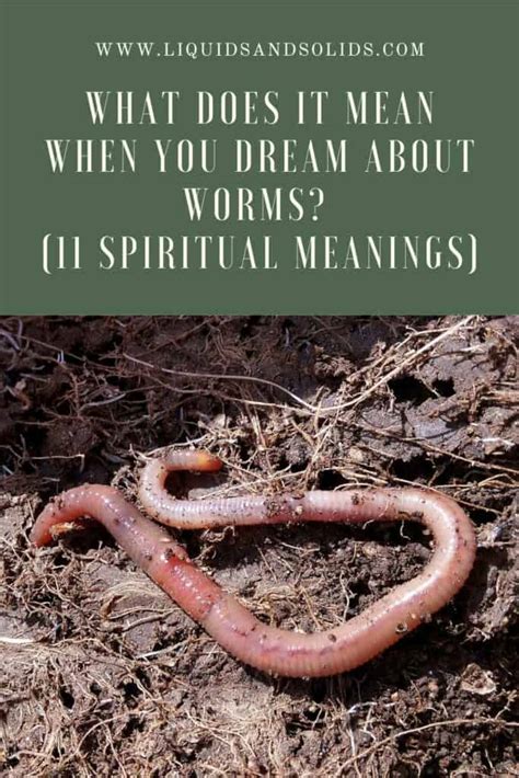  Unraveling the Mysteries of Dream Symbolism: Worms as Enigmatic Icons 