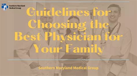 10 Essential Guidelines for Choosing the Perfect Physician