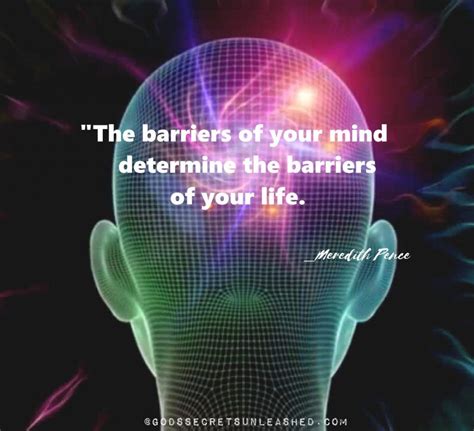 A Barrier on the Journey of the Mind: What Does It Mean?