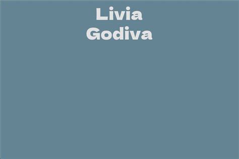 A Bright Star in the World of Entertainment: Livia Godiva