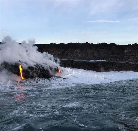 A Fascinating Encounter: Getting Up Close and Personal with Molten Lava