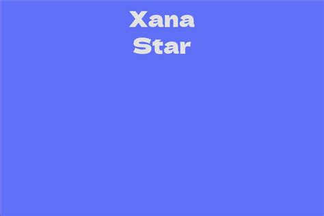 A Figure Worth Admiration: Xana Star's Secrets to Fitness