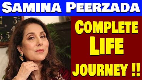 A Glimpse into Samina Peerzada's Journey