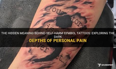 A Journey into the Depths: Exploring the Symbols of Self-Harm in Unconscious Dreams