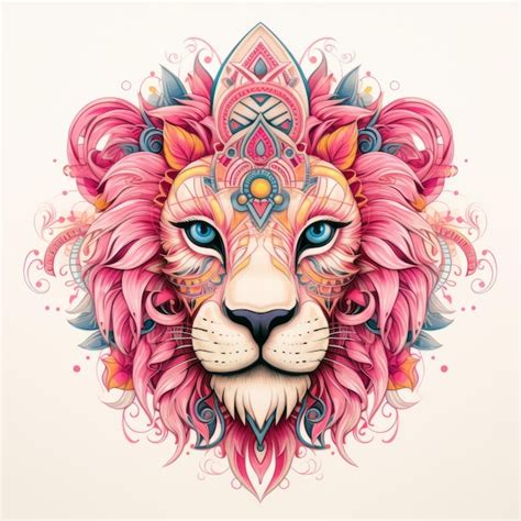 A Journey into the Depths of Symbolism and Significance surrounding the Enigmatic Pink Lion