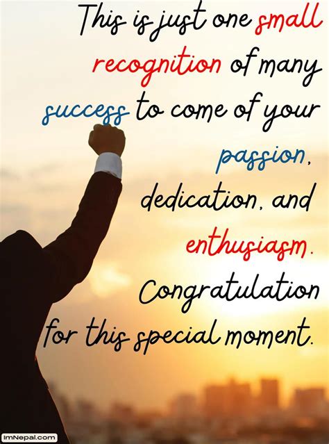 A Journey to Success and Recognition