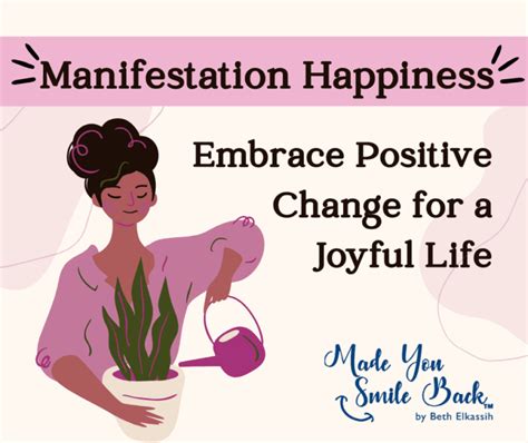 A Joyful Manifestation: Embracing the Delight of Simple Pleasures