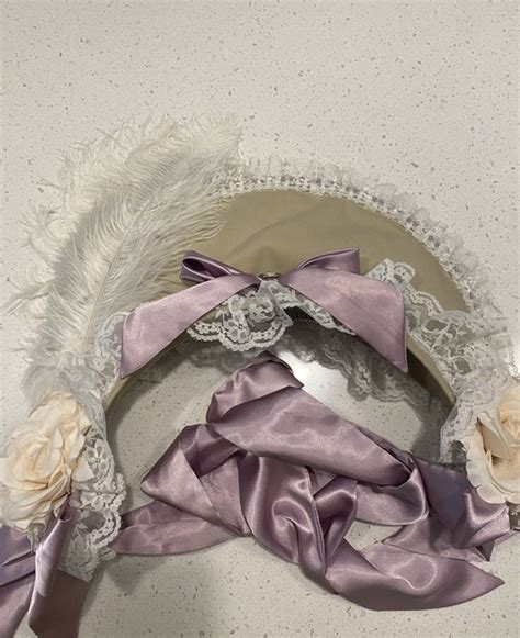 A Lavender Bonnet as a Symbol of Ingenuity and Uniqueness