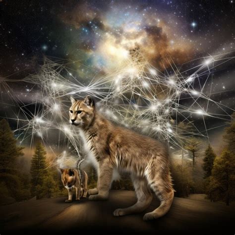 A Majestic Lynx as a Messenger of Intuition