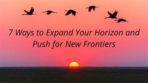 A New Frontier: Expanding Our Horizons Beyond Earth