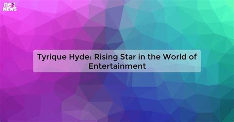 A Rising Star in the Entertainment World: The Journey of an Emerging Talent