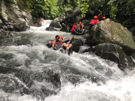 A Thrilling Adventure: Swimming amidst the Cascading Waters