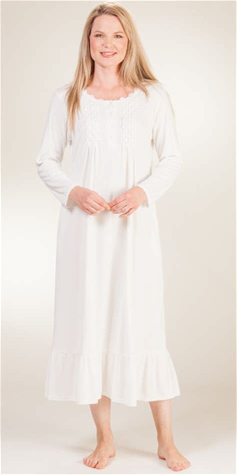 A Vision of a Serene Ivory Nightgown: Embracing Gracefulness and Serenity