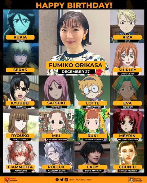 A Woman of Many Voices: Exploring Fumiko Orikasa's Versatile Talent