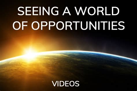 A World of Opportunities