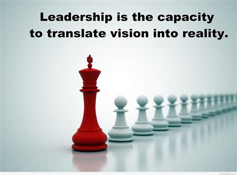 A leader's capacity to convey and convey their vision