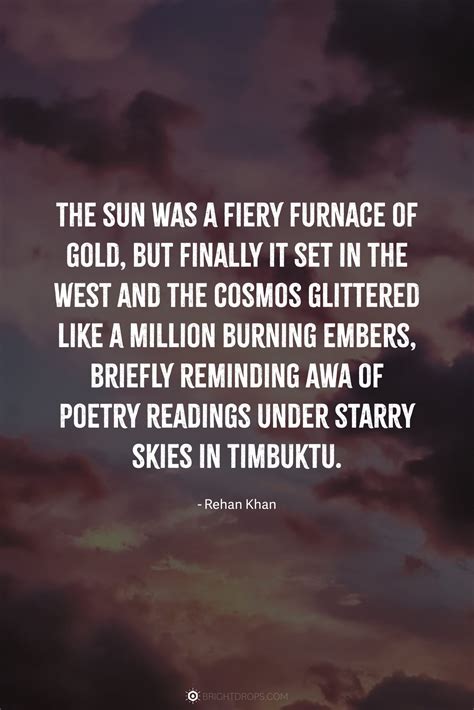 Ablaze with Inspiration: The Influence of Fiery Skies in Literature and Poetry