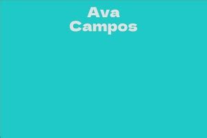 About Ava Campos