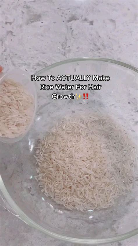 Achieve Your Hair Aspirations: Uncovering the Potency of Rice Water