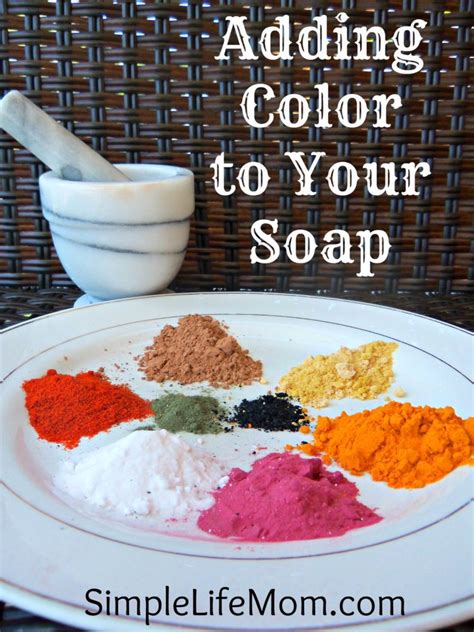 Add Aromas and Colors to Enhance Your Soap