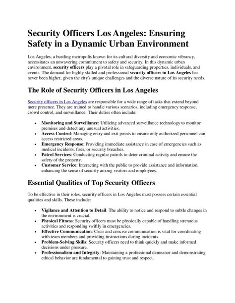 Address and security: Ensuring safety in a dynamic world