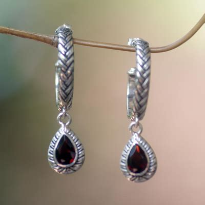 An Enchanting Trend: Embrace the Allure of Crimson Earrings