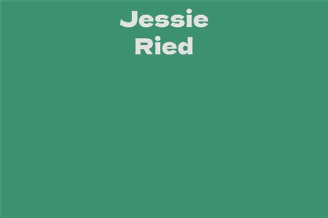 An Enigmatic Star: Jessie Ried's Mysterious Aura
