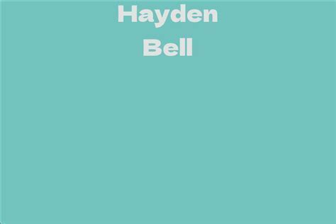 An In-Depth Look into Hayden Hayes