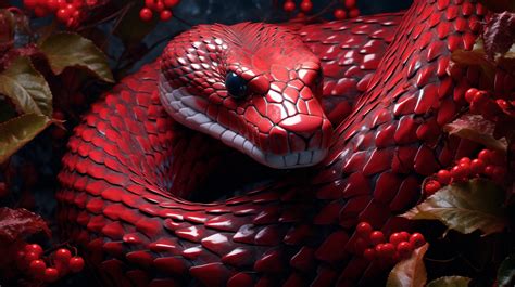 An In-depth Analysis of the Symbolism behind a Crimson Serpent Vision