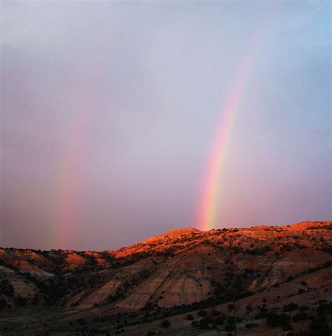 An Unconventional Vision: An Inverted Multicolored Arc