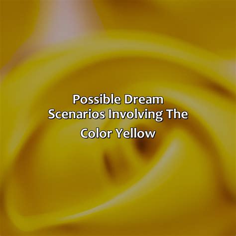 Analyzing Dream Scenarios: Colors, Feelings, and Context