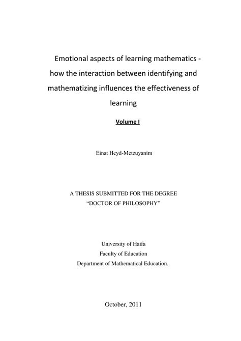 Analyzing the Emotional Aspect of Dreaming about an Exam on Mathematics