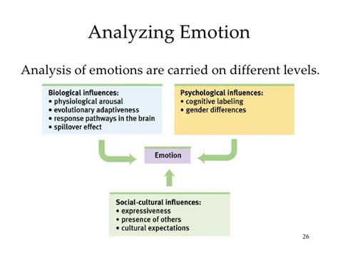 Analyzing the Emotions Involved