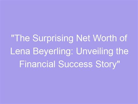 Analyzing the Financial Success of Summer Lena