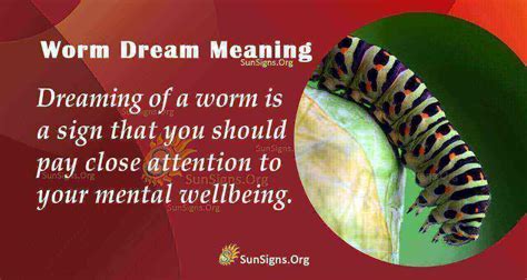 Analyzing the Significance of Worms in Dreams