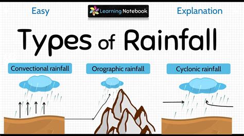 Analyzing the Various Forms of Rainfall