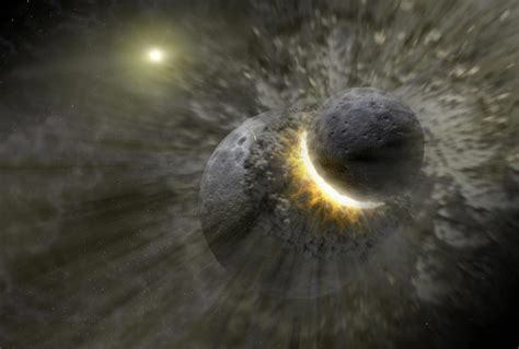 Astonishing Heavenly Occurrence: Collisions of Celestial Bodies in the Solar System