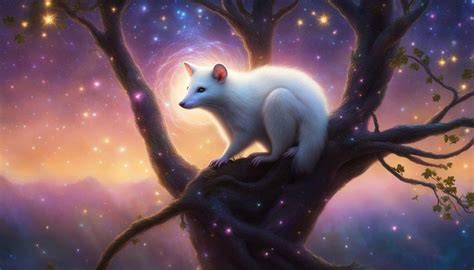 Astounding Elegance: Unveiling the Enigmatic White Possum