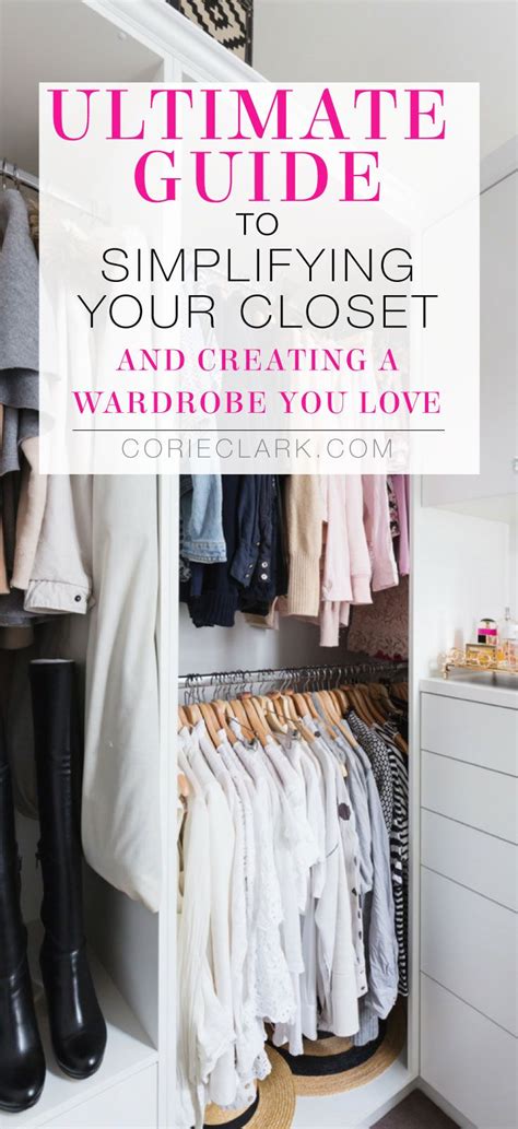 Beginning the Process: Simplifying your Closet