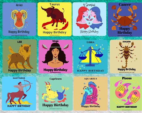 Birthday and Astrological Sign