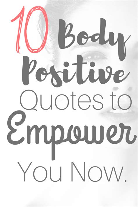 Body Positivity and Empowering Message
